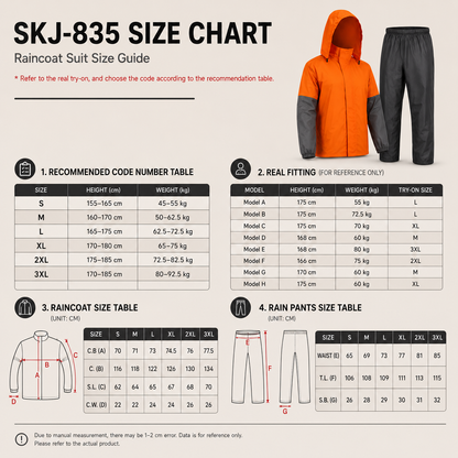 Waterproof Jacket & Pants Set